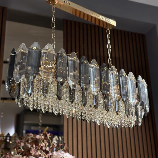 Candelabru Elegant Gold Smoke - Grand Edition